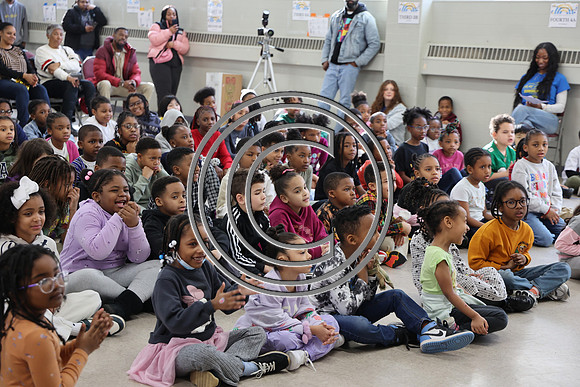 3I7A5768 Black History Month kids at The City School in Fairmount 02 28 2025 ktiplaura