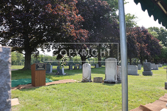 MAHS0001 EDEN CEMETERY b 06042025 HEADSTONE UNVEILING CEREMONY Stephen Smith 1795 - 1873 KTIPLAURA