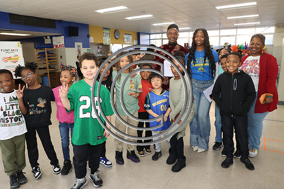 3I7A5945 Black History Month kids at The City School in Fairmount 02 28 2025 ktiplaura
