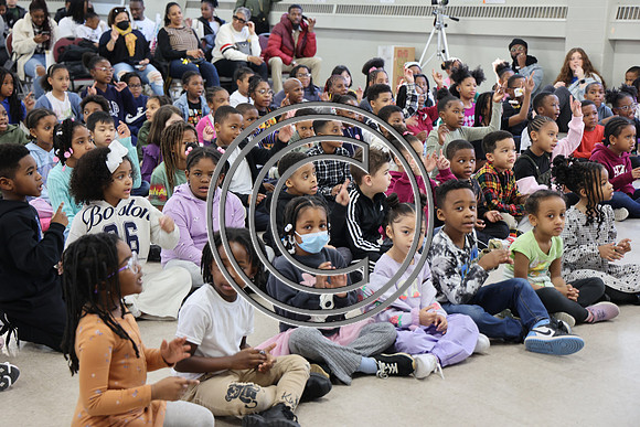 3I7A5689 Black History Month kids at The City School in Fairmount 02 28 2025 ktiplaura