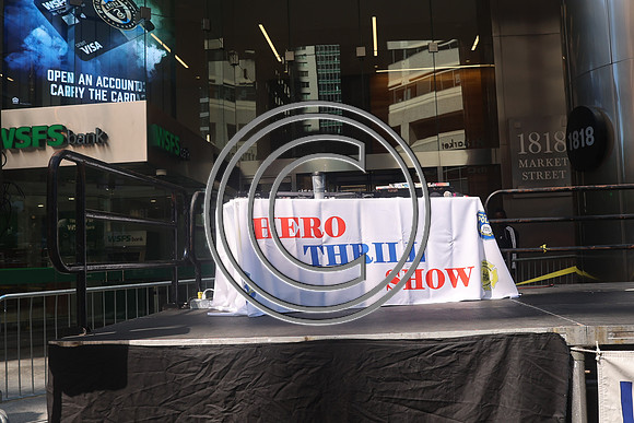 KTIN2666. Hero Thrill Show Pep Rally this Wednesday, Sept. 11 2024 Laura Elam