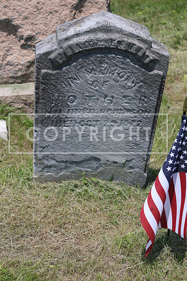 ROSS0247 EDEN CEMETERY 06042025 HEADSTONE UNVEILING CEREMONY Stephen Smith 1795 - 1873 KTIPLAURA