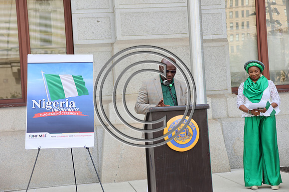 LE3L0542. Funtimes. Nigerian Independence Flag Raising Ceremony 10022024 b Laura Elam