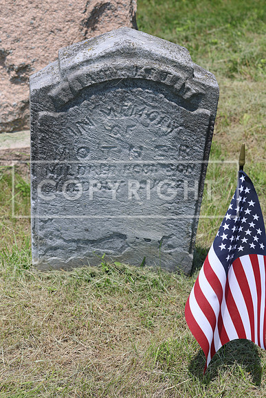 ROSS0246 EDEN CEMETERY 06042025 HEADSTONE UNVEILING CEREMONY Stephen Smith 1795 - 1873 KTIPLAURA