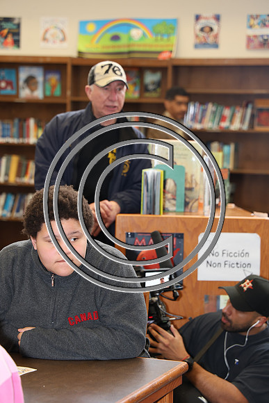 ROSS1415Hands Across of Philadelphia 04082025 Jaron %22Boots%22 Ennis School Visit for Youth Engagement Initiative