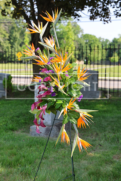ROSS0008 EDEN CEMETERY 06042025 HEADSTONE UNVEILING CEREMONY Stephen Smith 1795 - 1873 KTIPLAURA