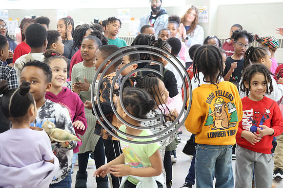 3I7A5747 Black History Month kids at The City School in Fairmount 02 28 2025 ktiplaura