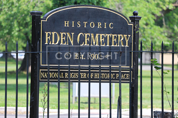 ROSS0152 EDEN CEMETERY 06042025 HEADSTONE UNVEILING CEREMONY Stephen Smith 1795 - 1873 KTIPLAURA