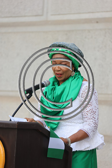 LE3L0528. Funtimes. Nigerian Independence Flag Raising Ceremony 10022024 b Laura Elam