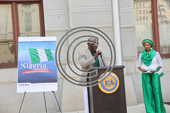 LE3L0541. Funtimes. Nigerian Independence Flag Raising Ceremony 10022024 b Laura Elam