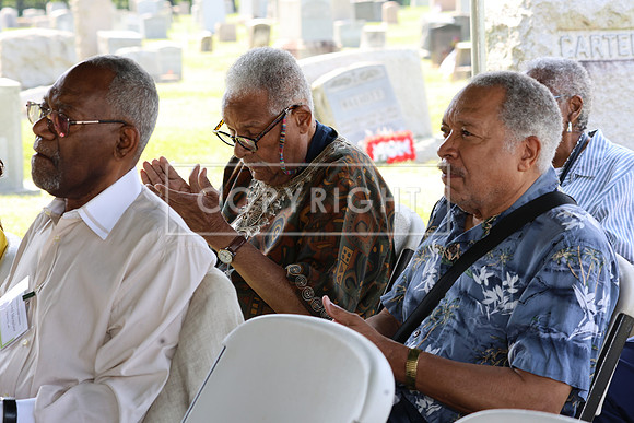 ROSS0094 EDEN CEMETERY 06042025 HEADSTONE UNVEILING CEREMONY Stephen Smith 1795 - 1873 KTIPLAURA