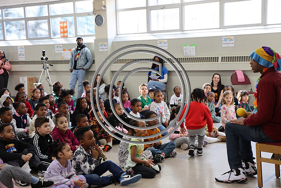 3I7A5769 Black History Month kids at The City School in Fairmount 02 28 2025 ktiplaura